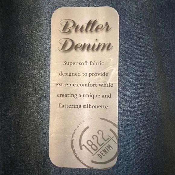 1822 Size 6P Butter Denim Ankle Skinny Jeans - Picture 4 of 8